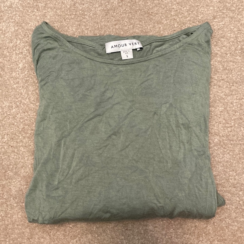 Amour Vert quarter sleeve shirt